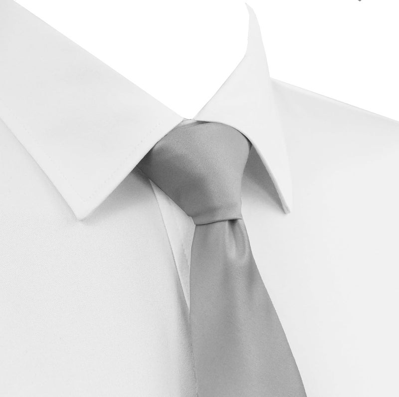 Trilece Ties for Men - Men's Solid Color Ties - Formal Neckties for Men - Neck Tie for Man - Image 2